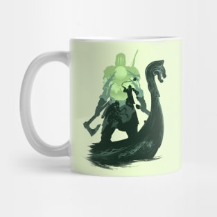 Valhalla Boat Mug